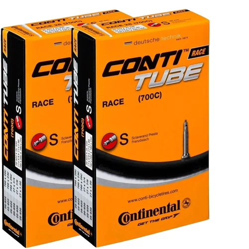 Kit Câmara Ar de Bicicleta Continental 700x18/25c 42mm 2 Unidades