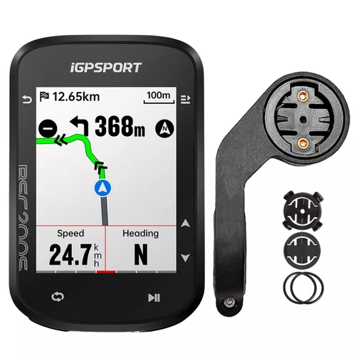Kit Ciclocomputador com GPS Igpsport BSC200S + Suporte Frontal