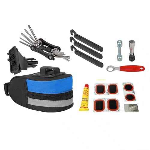 Kit Ferramentas Kenli Absolute 8 Peças + Bolsa de Selim