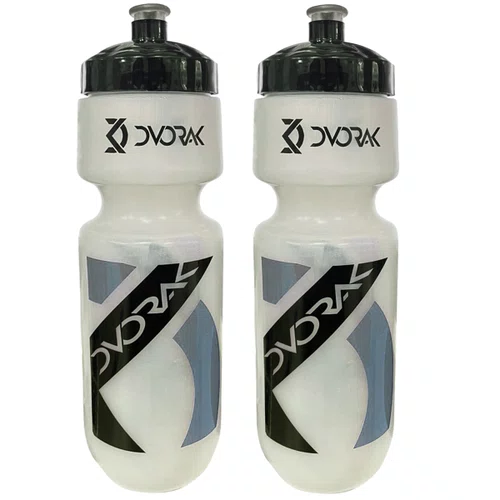 Kit Garrafa de Ciclismo Dvorak Cinza 700ml 2 unidades