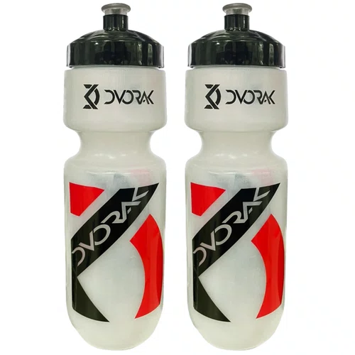 Kit Garrafa de Ciclismo Dvorak Vermelho 700ml 2 unidades