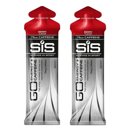 Kit Gel SIS Go Energy Berry com Cafeína 2 Unidades
