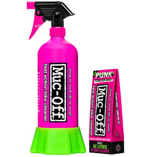 Kit Limpeza de Bicicleta Muc-Off Bottle For Life Bundle Garrafa de Aluminio