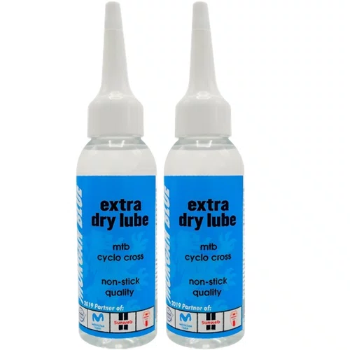 Kit Lubrificante de Bicicleta Morgan Blue Extra Dry Lube 50ml 2 Unidades