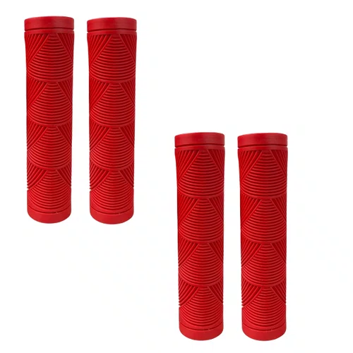 Kit Manopla de Bicicleta Dvorak Grip Vermelha 2 Unidades Kit Manopla de Bicicleta Dvorak Grip Vermelha 2 Unidades