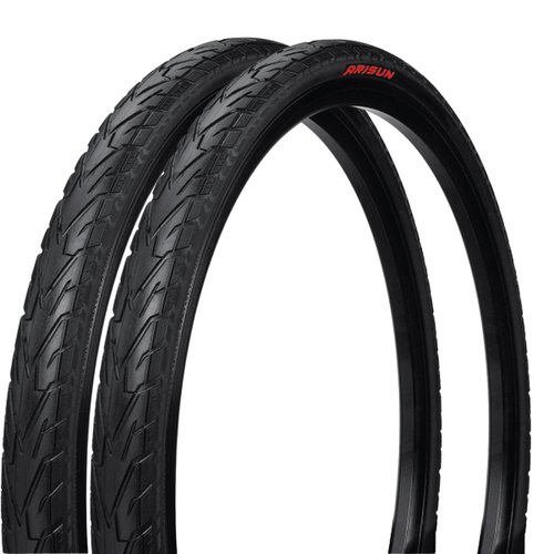 Kit Pneu de Bicicleta Arisun Metro Cruiser 700x32 Gravel Urbano 2 unidades