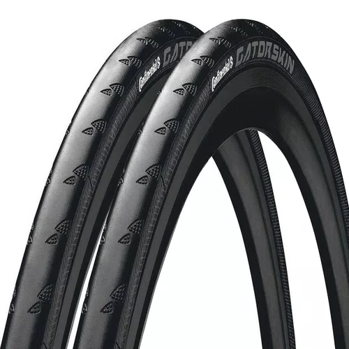 Kit Pneu de Bicicleta Continental Gatorskin Black Edition 700x25 2 Unidades
