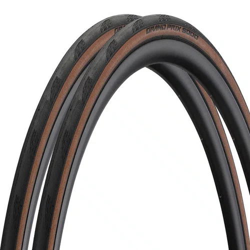 Kit Pneu de Bicicleta Continental Grand Prix 5000 700x25 2 Unidades