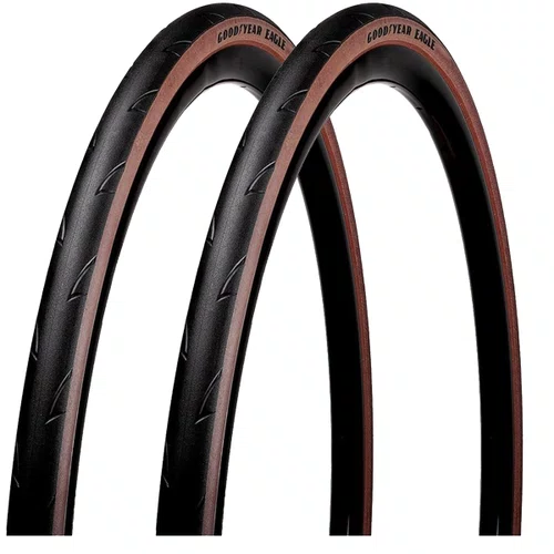 Kit Pneu de Bicicleta Goodyear Eagle 700x30c Tubeless 2 Unidades