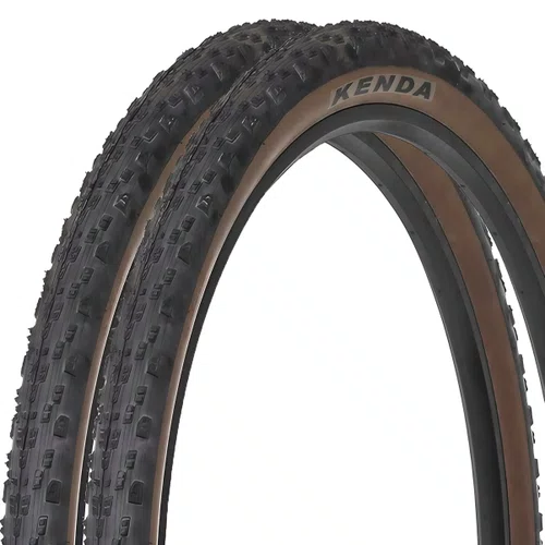 Kit Pneu de Bicicleta Kenda Saber Pro SCT 29x2.20 Tubeless 2 Unidades Bege