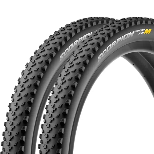 Kit Pneu de Bicicleta Pirelli Scorpion Sport XC M 29x2.40 Tubeless 2 Unidades