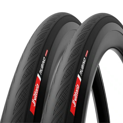 Kit Pneu de Bicicleta Vittoria Rubino V 700x30 Tubeless 2 Unidades