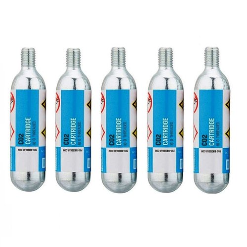 Kit Refil CO2 de Bicicleta Shimano Pro 16g 5 Unidades