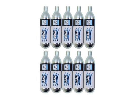 Kit Refil Co2 Leao Bike 16gr 10 Unidades