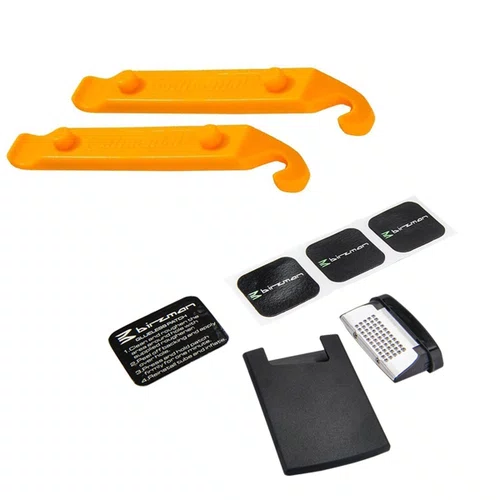 Kit Remendo para Câmara Ar Birzman Feextube + Espátulas Continental