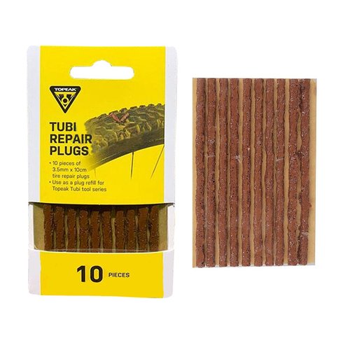 Remendo para Pneu Tubeless Topeak Tubi com 10 unidades