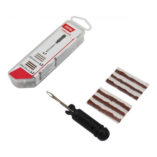 Kit Ferramenta para Pneus Tubeless Zefal com 6 Remendos