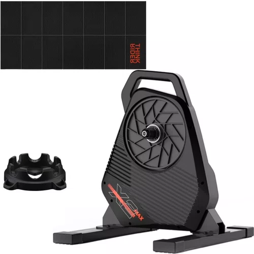 Kit Rolo de Treino ThinkRider X2-Max Smart + Tapete + Suporte de Roda
