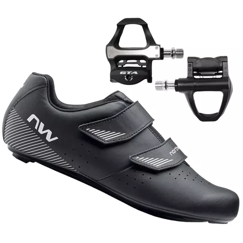 Kit Sapatilha de Ciclismo Northwave Jet 3 + Pedal GTA RX Padrão Shimano