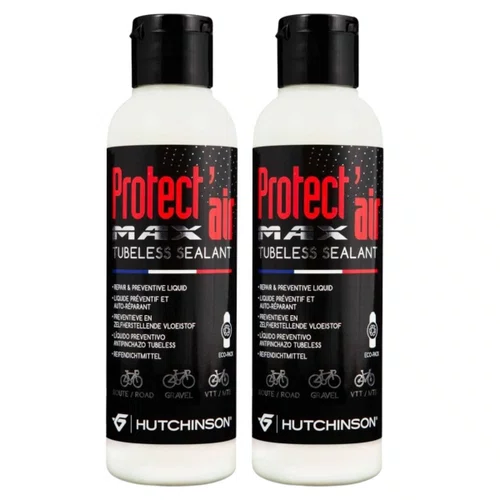 Kit Selante para Pneu de Bicicleta Tubeless Hutchinson Protect Air 250ml 2 Unidades
