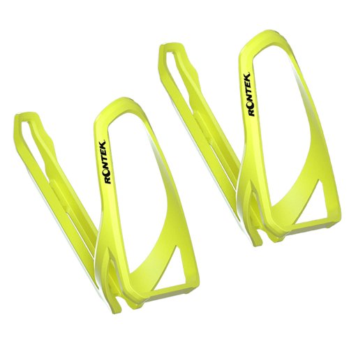 Suporte Garrafa de Ciclismo Rontek TRP Amarelo 2 Unidades