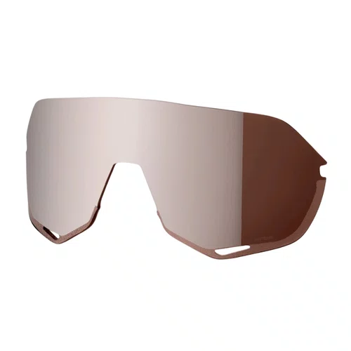Lente de Óculos de Ciclismo 100% S2 Hiper Crimson Silver Mirror