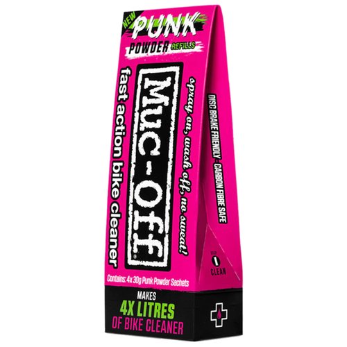 Detergente em Pó Muc-Off Punk Powder Refil 4 Unidades Detergente em Pó Muc-Off Punk Powder Refil 4 Unidades