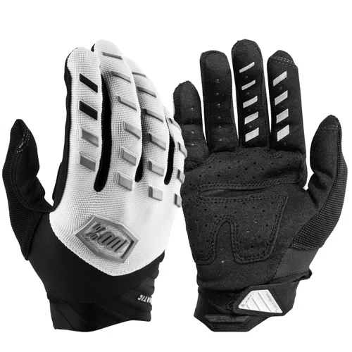 Luva de Ciclismo 100% Airmatic 22 Branca