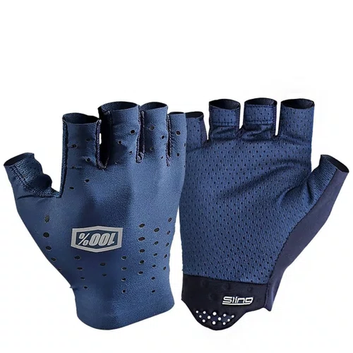 Luva de Ciclismo 100% Sling Azul