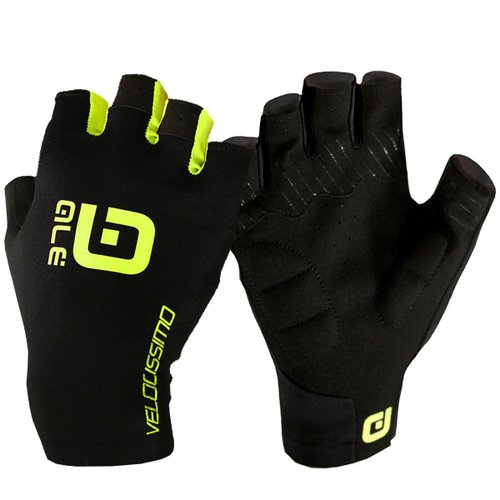Luva de Ciclismo ALÉ Velocissimo Preta