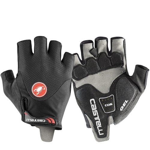 Luva de Ciclismo Castelli Arenberg Gel 2 Preta