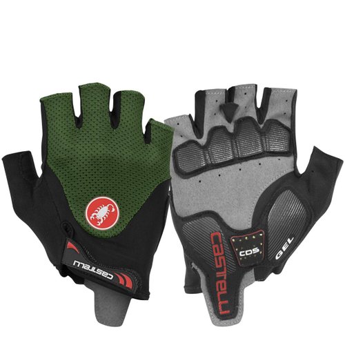 Luva de Ciclismo Castelli Arenberg Gel 2 Verde