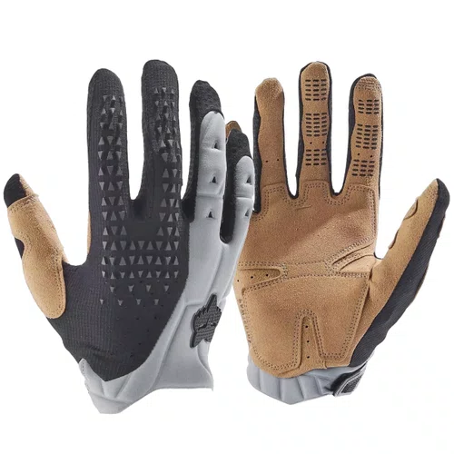 Luva de Ciclismo Fox MX Pawtector Cinza