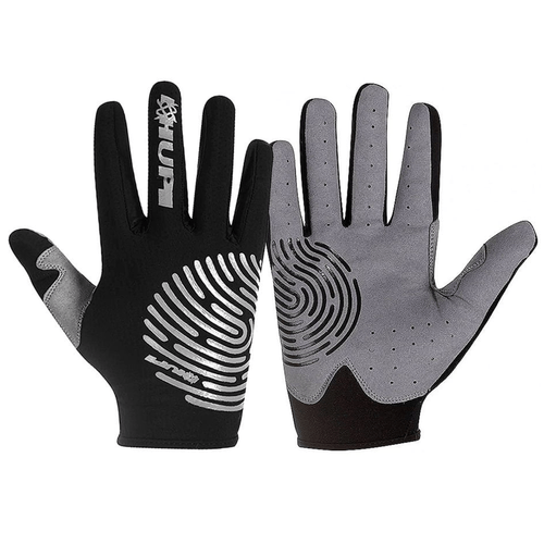 Luva de Ciclismo Hupi Biometria Preta