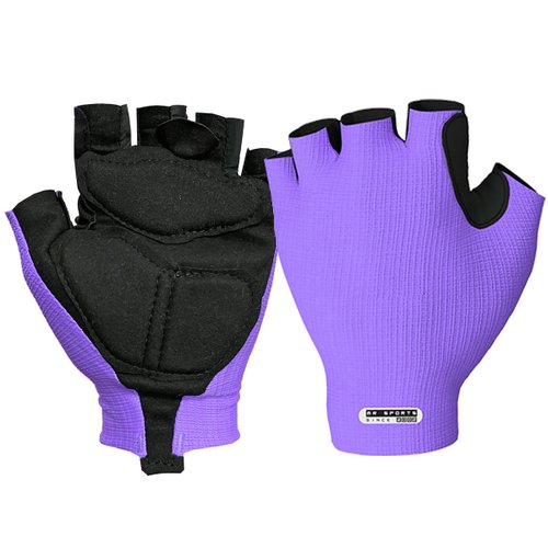 Luva de Ciclismo Mauro Ribeiro Fiber Lavanda Roxa Luva de Ciclismo Mauro Ribeiro Fiber Lavanda Roxa