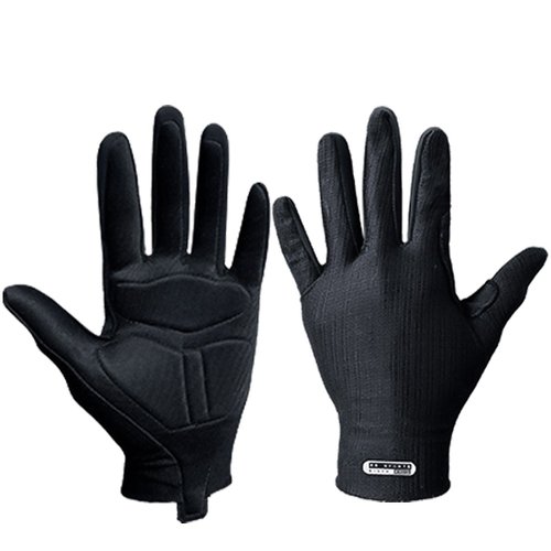 Luva de Ciclismo Mauro Ribeiro Fiber Dedo Longo Preta