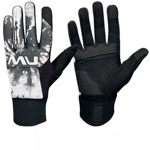 Luva de Ciclismo Northwave Fast Gel Reflex Preta