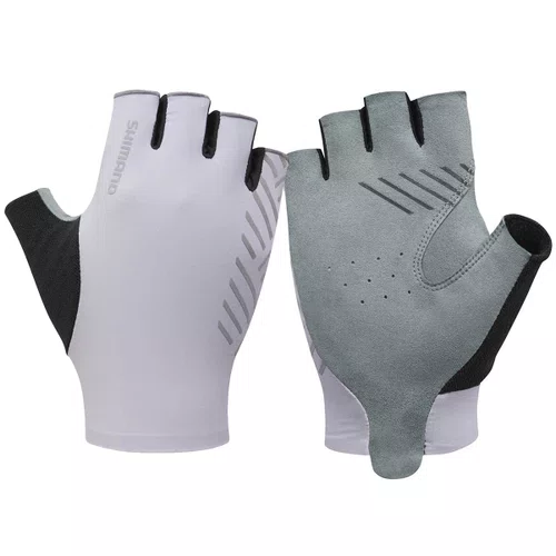 Luva de Ciclismo Shimano Advanced Cinza