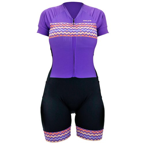 Macaquinho de Ciclismo Hupi Ametista Roxo