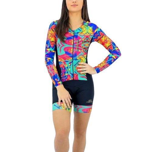 Macaquinho de Ciclismo Marcio May Sport Manga Longa Preto Macaquinho de Ciclismo Marcio May Sport Manga Longa Preto