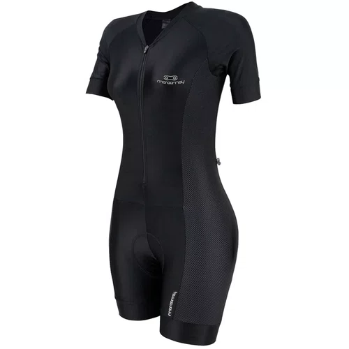 Macaquinho de Ciclismo Marcio May Race Carbon Feminino