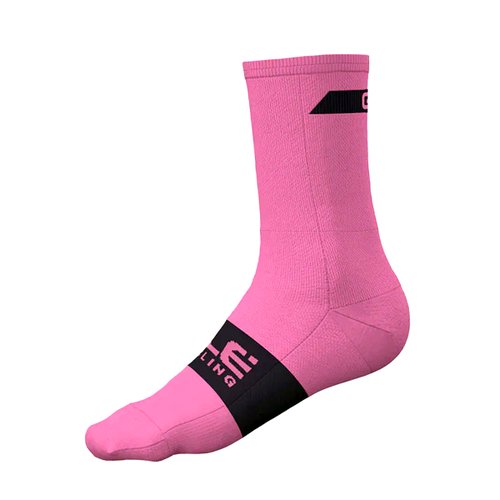 Meia de Ciclismo ALÉ Follow ME Rosa