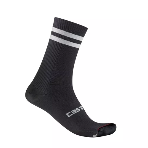 Meia de Ciclismo Castelli Originale Preta