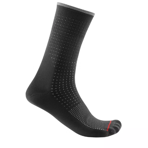 Meia de Ciclismo Castelli Premio 18 Preta