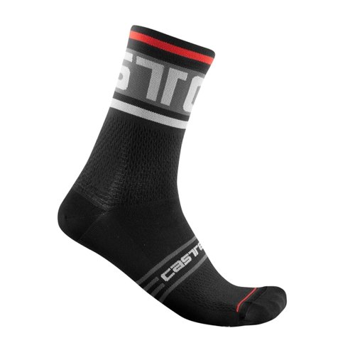 Meia de Ciclismo Castelli Prologo 15 Preta