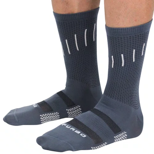 Meia de Ciclismo Furbo Ultra Air Cinza