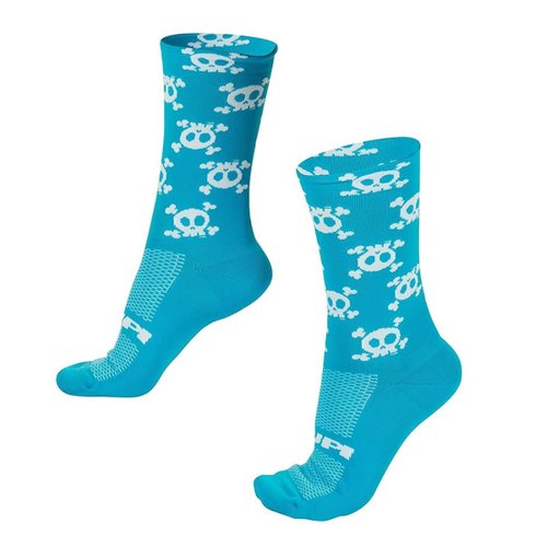 Meia de Ciclismo Hupi Bikes Crazy Skull