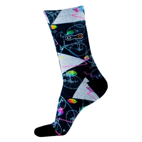 Meia de Ciclismo Marcio May Funny Universe