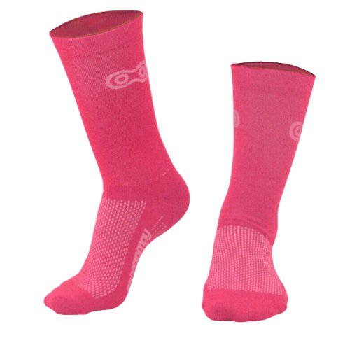 Meia de Ciclismo Marcio May Sports Rosa