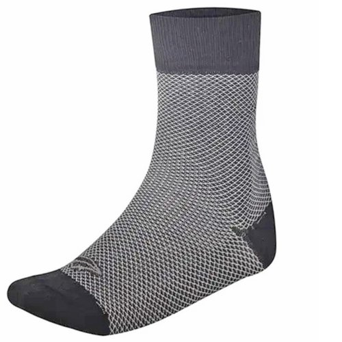 Meia de Ciclismo Mauro Ribeiro Carbon Reflex Cinza
